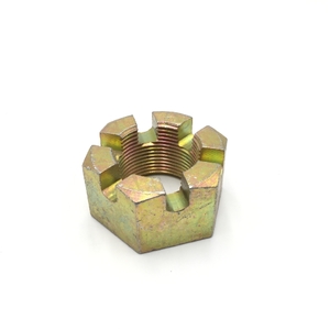 NSN Hexagon Slotted Plain Nut NSN 5310-00-842-7634 image